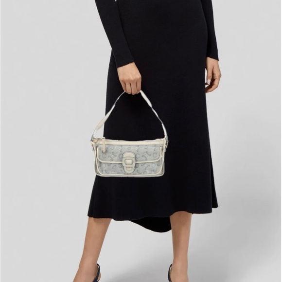 Celine Macadam Canvas Shoulder Bag - Picture 2 of 13